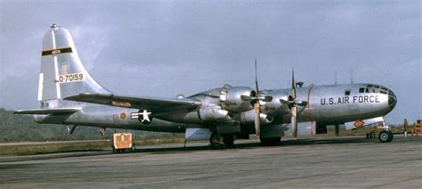 Anti Flash White And Bare Aluminum Boeing B 50 Superfortress