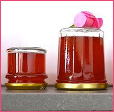 Confiture de pétales de roses à l agar - agar