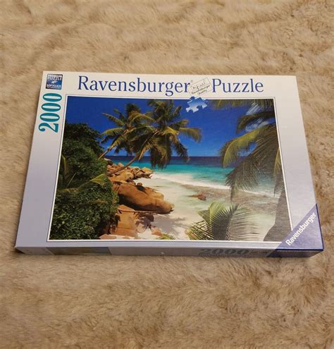 Ravensburger puzzle world map is a 2000 piece puzzle and i thought it will be easy to put together but it is actually harder than it looks. Ravensburger Puzzle 2000 Piece Beach Palm Tree Ocean No 81 ...