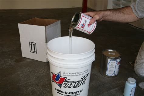 A diy epoxy floor coating will make it look brand new and clean up will be a breeze! UCoat It Do-It-Yourself Epoxy Floor Coating Kit Install - Hot Rod Network
