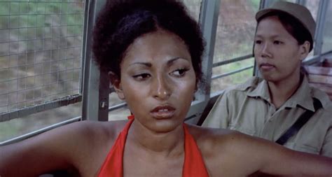 Pam Grier In Blaxpoitation Flick Black Mama White Mama Pam Grier