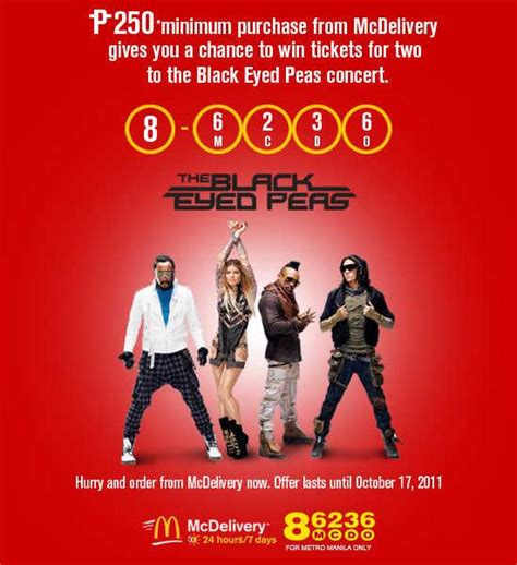 Click receive sms & wait 1 min for sms. Manila Life: Win tickets to the Black Eyed Peas with Mc ...
