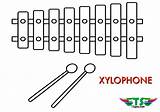 Xylophone Tsgos sketch template