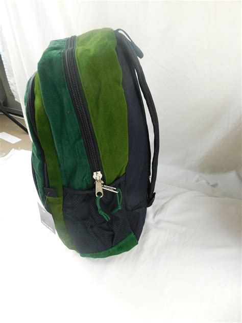 Patchwork Corduroy Backpack With Mushroom Applique Large Ixchel