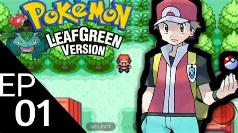 Pokemon Leaf Green Version Hindi Episode 01 Let S Go Youtube