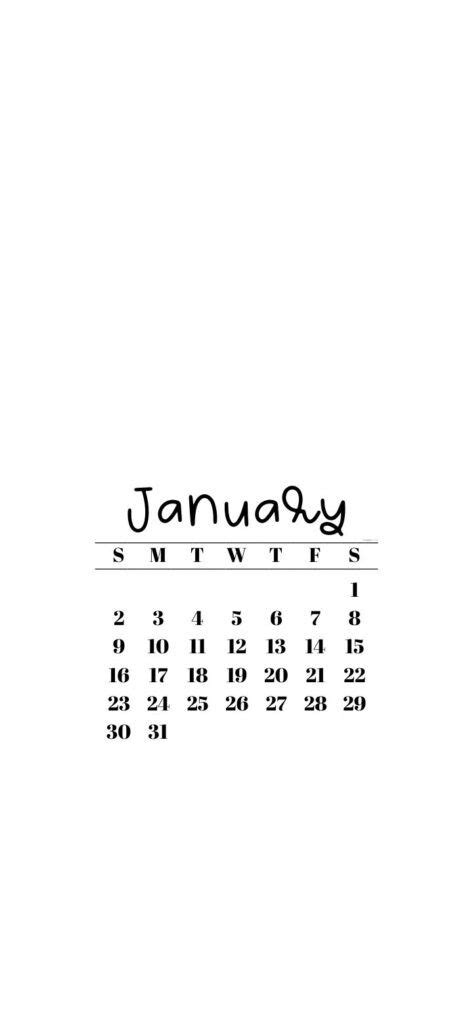 January 2024 Calendar Wallpaper 39 Cute Backgrounds For Your Phone