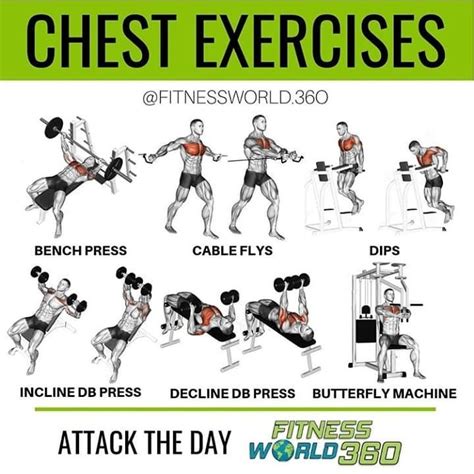 Try These On Your Next Chest Day Follow Diet Gymtips Musclebui
