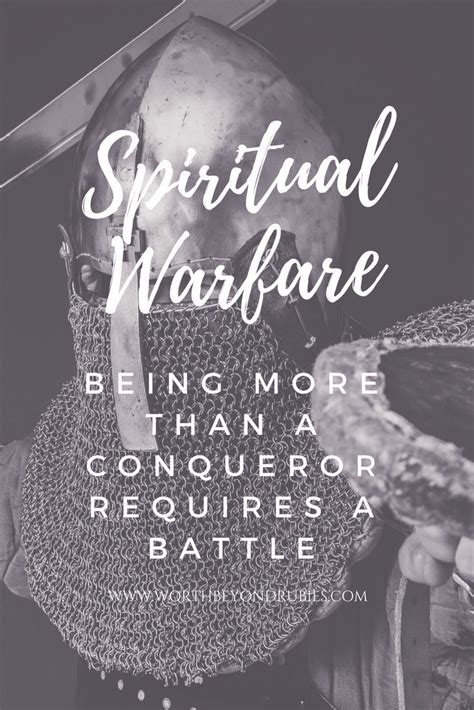 I Am More Than A Conqueror Effective Spiritual Warfare Spiritual