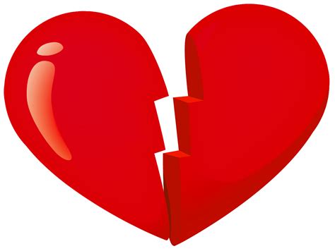 Transparent Background Broken Heart Png All Heart Clip Art Are Png