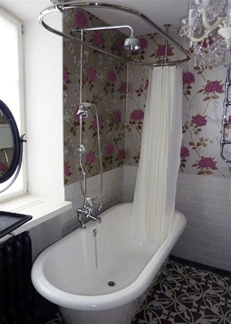 If you can find the time in your busy schedule, there is bathtubs don't get much more contemporary than this sleek and stylish tub from kingston brass. Victoria Albert - Chesire. Shower over a free standing ...