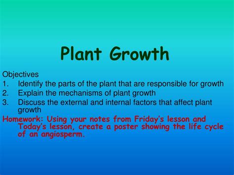 Ppt Plant Growth Powerpoint Presentation Free Download Id3096084