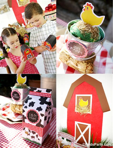 Party supplies & home decor. My Kids' Joint Barnyard Farm Birthday Party - Party Ideas ...