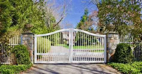 We did not find results for: White wood picket driveway gate with matching picket fence ...