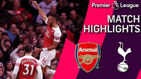 Arsenal V Tottenham Premier League Match Highlights 120218 Nbc