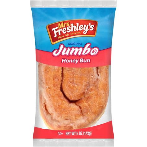 Mrs Freshley S Original Jumbo Honey Bun Oz Instacart