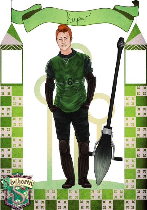 Ha Slytherin Quidditch Cato Donegal By Prettybold On