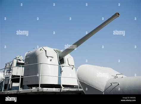 Warship Cannon Stock Photo Alamy