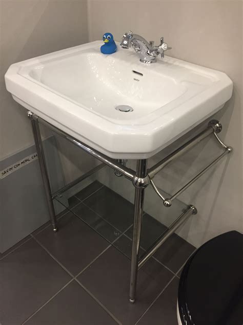 Order online today for fast home delivery. Savoy Edwardian 560mm Basin with Storage Stand (2 tap ...