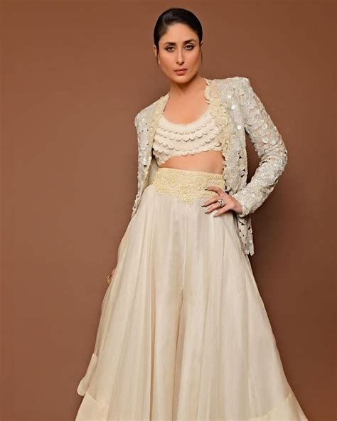 Kareena Looks Absolutely Stunning In Anamika Khanna Couture As She Is Set For The Interviews At