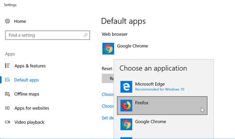 It has really changed the navigation ui as well as settings options. How to Change the Default Browser in Windows - Tech Advisor