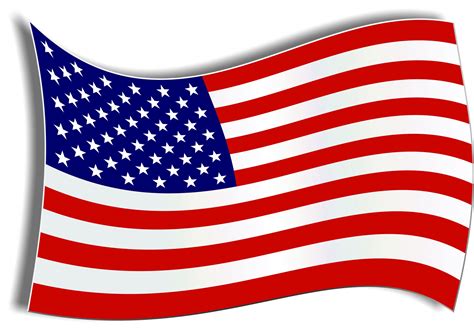 Printable American Flag Clip Art