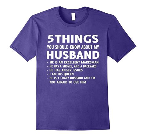 Things You Should Know About My Husband T Shirt T Shirt Managatee