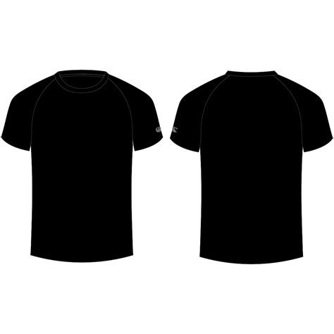 T Shirt Plain Back And Front Clipart Best