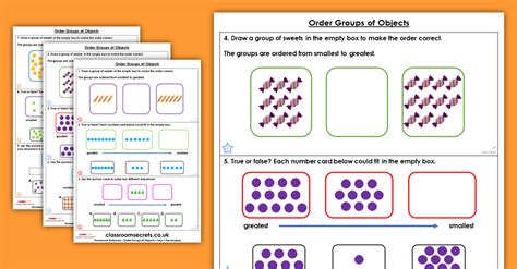 07 Order Groups Of Objects Classroom Secrets