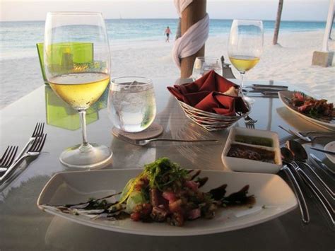 romantic dinner at the beach picture of bucuti and tara beach resort aruba palm eagle beach
