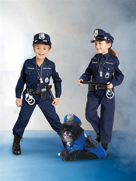Police Officer Costume For Kids Ubicaciondepersonascdmxgobmx