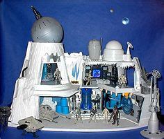 A desolate world covered with ice and snow. Homemade Star Wars Planet Hoth playset. My Dad built this ...