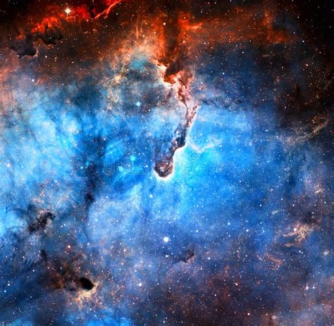 Awesome Nebula In Deep Space Stock Image Image Of Plasma Galaxy