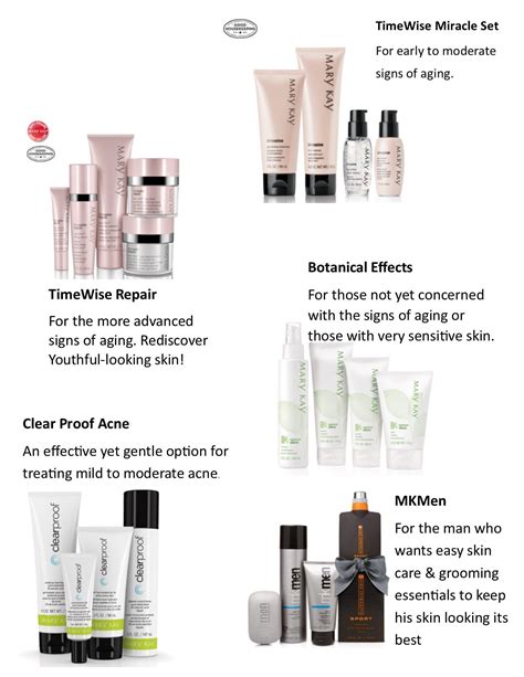 We Have Skin Care Options For All Skin Types And Heres An Overview Of