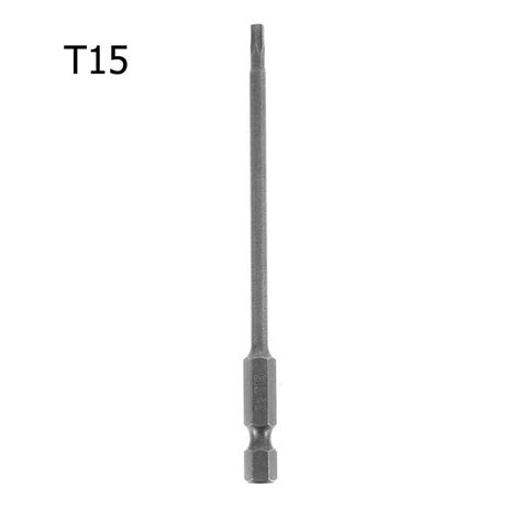 Premium Grade Torx Screwdriver Bit 100mm Length T8 T10 T15 T20 T25 T27