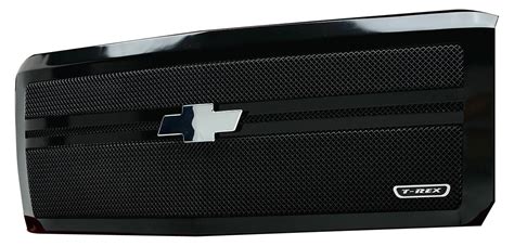 2014 2015 Silverado 1500 Upper Class Grille Black 1 Pc Replacement