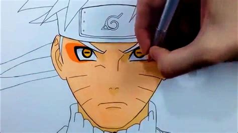 Drawing Uzumaki Naruto‖sage Mode Youtube