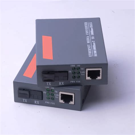 1 Pair Gigabit 4100ab 40km Fiber Optical Media Converter 1000mbps