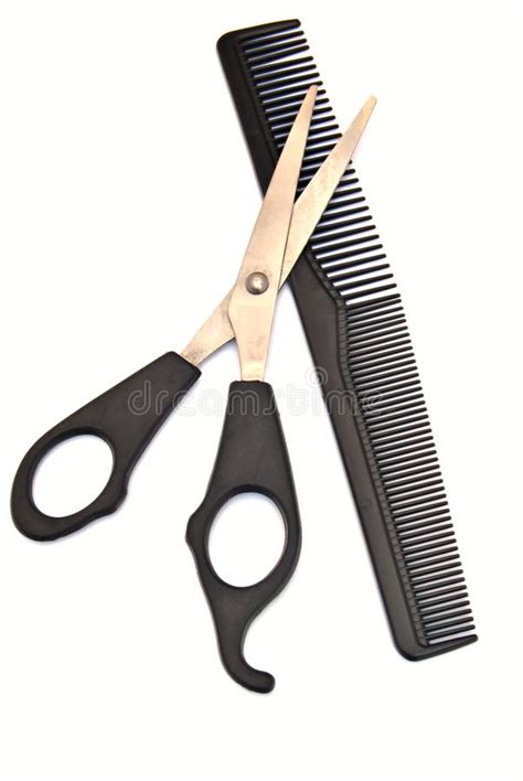 Scissors Over Comb Haircut Stock Image Image Of Pattern 21997347