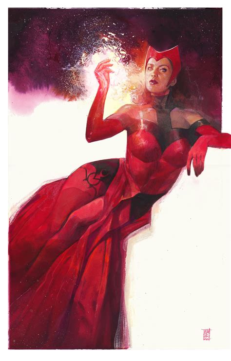 Alex Maleev On Twitter My Scarlet Witch Cover For Issue 2 Is