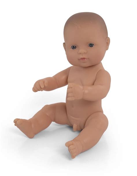 Miniland Dolls Anatomically Correct Baby Doll Caucasian Boy 32cm