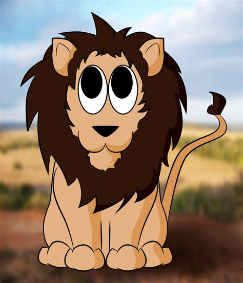 Lion cartoon animation, lion, lion, mammal, animals png. How To Draw A Cartoon Lion - Draw Central