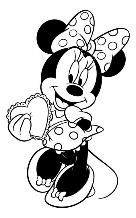 Top Imagen Dibujos Para Colorear De Minnie Mouse Viaterra Mx