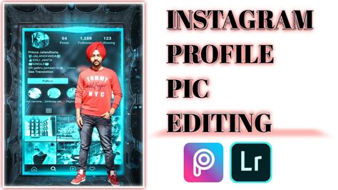 Instagram Profile Pic Editing Editing Tutorial Youtube