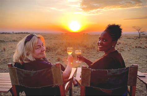 Sundowner Safari Experiences Relax As The Kenya Sun Sets