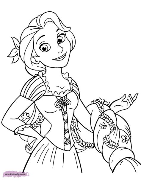 Rapunzel coloring pages, and flynn rider coloring pages, maximus coloring pages and other tangled printables. Disney's Tangled Coloring Pages | Disneyclips.com