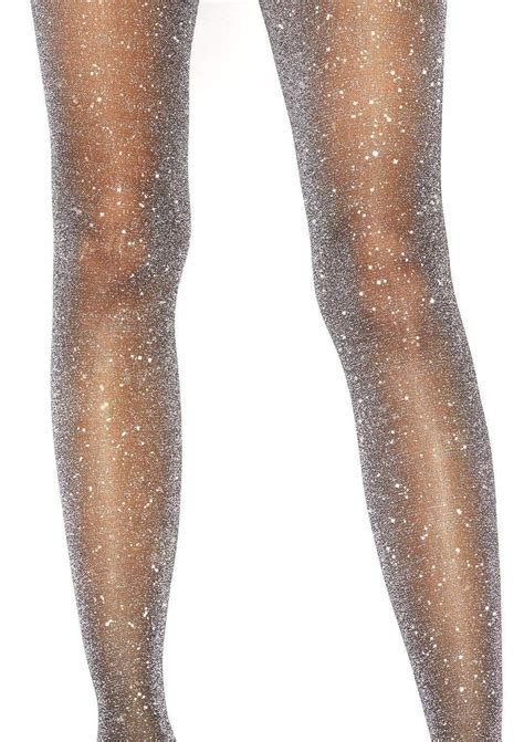 Marsha Lurex Shimmer Tights Glitter Tights Tights Outfit Accessories