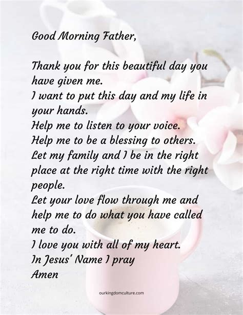Start Your Day Right With This Powerful Morning Prayer Our Kingdom