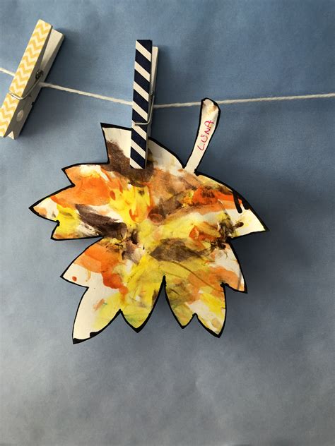 Fall Leaves Art For Kids Autumn Leaves Painting