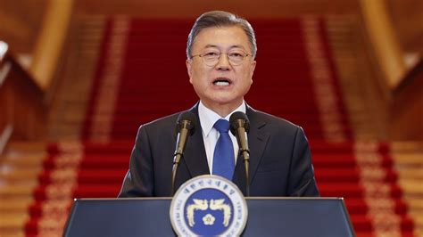 Video President Moons Resignation Speech Hope To Continue The Successful History Of Korea