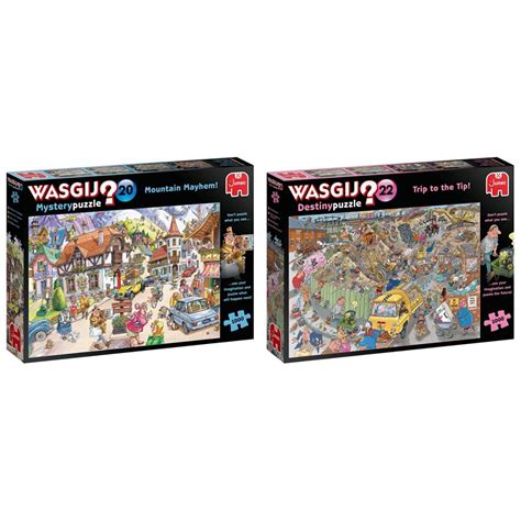 Buy Jumbo Wasgij Mystery 20 Ain Mayhem Jigsaw Puzzles For Adults